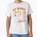 My Money Shines on Nails – Retro Nail Art Design by Meandmyshop