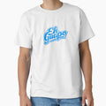 Hey Guapo - Blue Retro Logo by shawachester