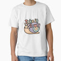 Take It Slowly – Cute Calm Snail Pastel Design by MAEshopstore