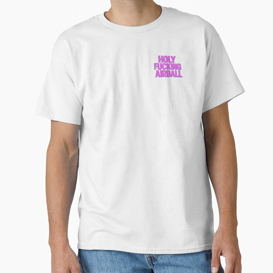 Holy Fucking Airball – Unhinged Neon Rage Sticker by CaffeinatedCreatures
