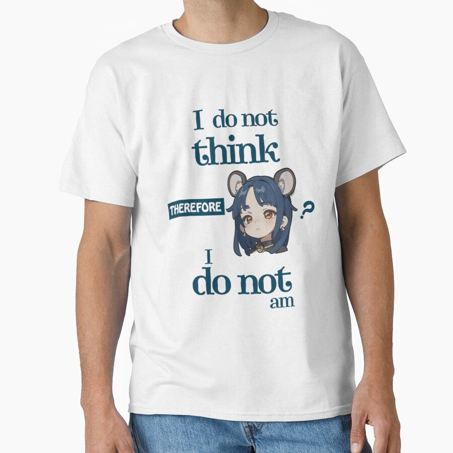 I Do Not Think Therefore I Do Not Am Kawaii 3 by Civil-Style