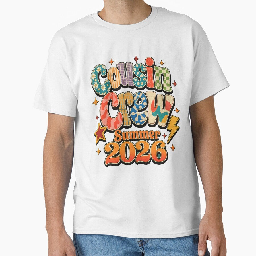 Cousin Crew Retro Summer Vacation Family Trip Matching Kids by Velinara