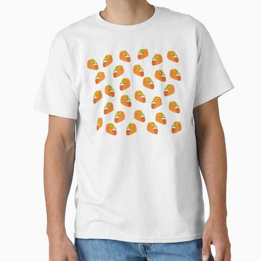 Tacos Taco Lover Funny Foodie - Taco Pattern by pcreations