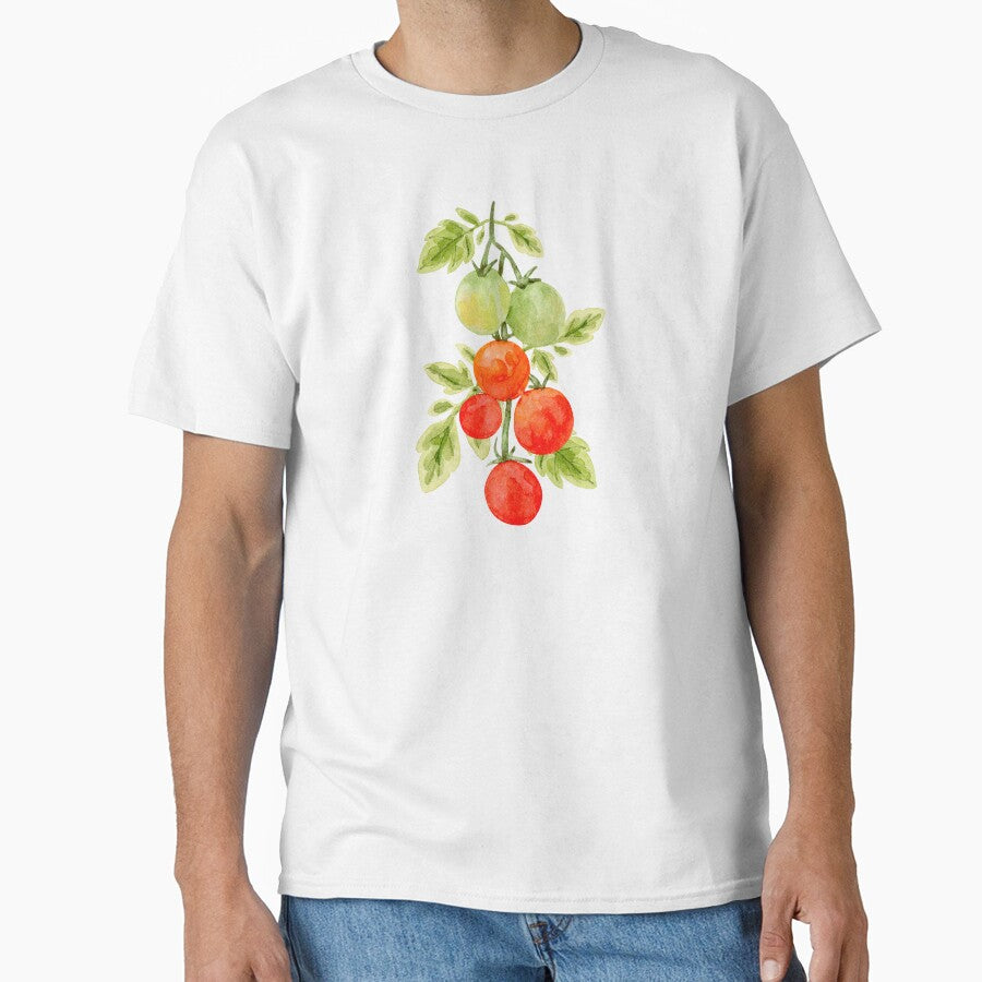 Cherry Tomatoes in Watercolor by andrebalest.art