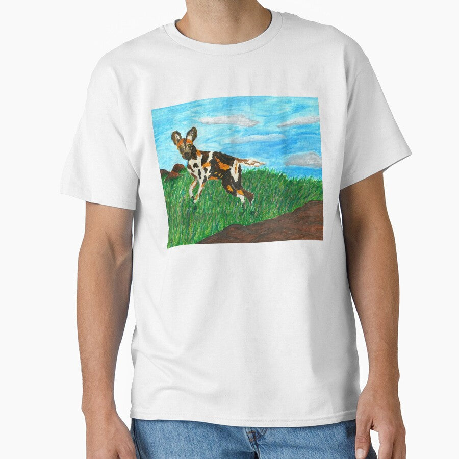 African Wild Dog (Critically Endangered) by ArtbyBrittney