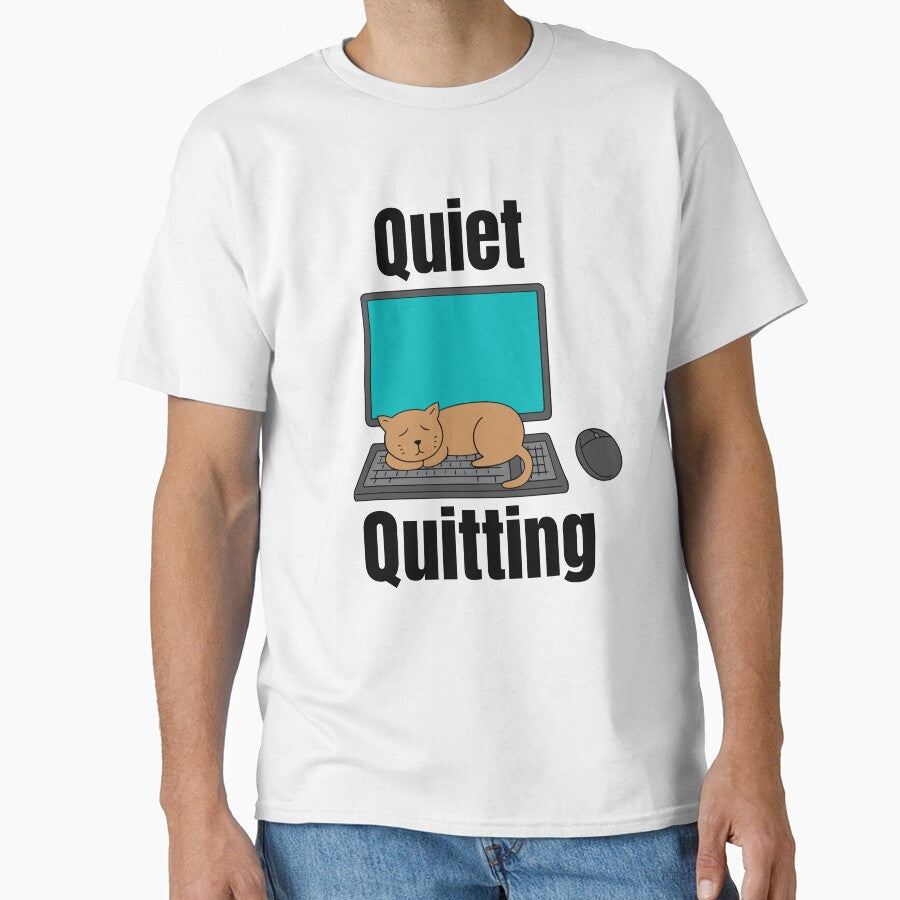 Quiet Quitting sleeping cat by JoeyGrace