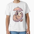 Sloth with Umbrella and Snail by UmbrellaStudio1
