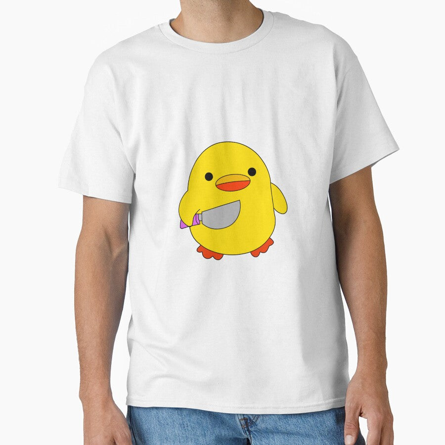 duck holding knife by neodrip