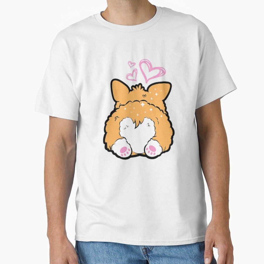 Corgi Puppy with Heart Shaped Butt - Cute Corgi by WisdomInspired