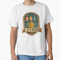 3 2 1 Padel Retro Scoreboard Badge by BoosterShop