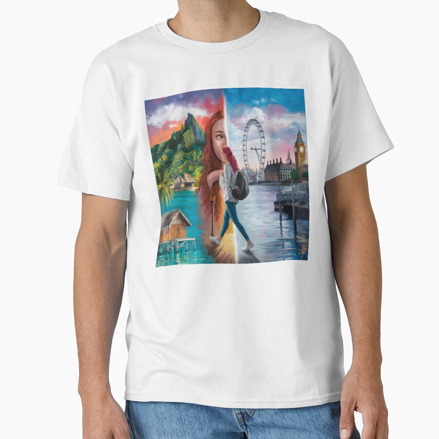 Travel - Two Worlds Collide by CanvasCarousel