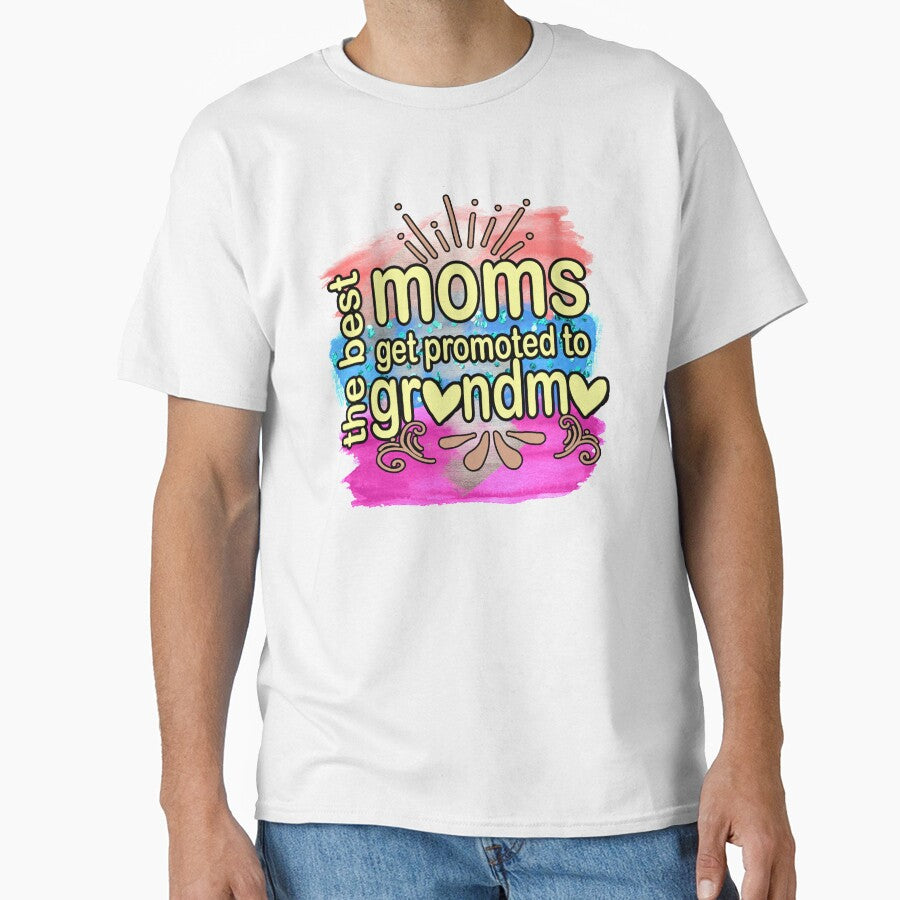Best Moms Get PRomoted to Grandma- Grandma Gifts for Mothers Day by younghopes