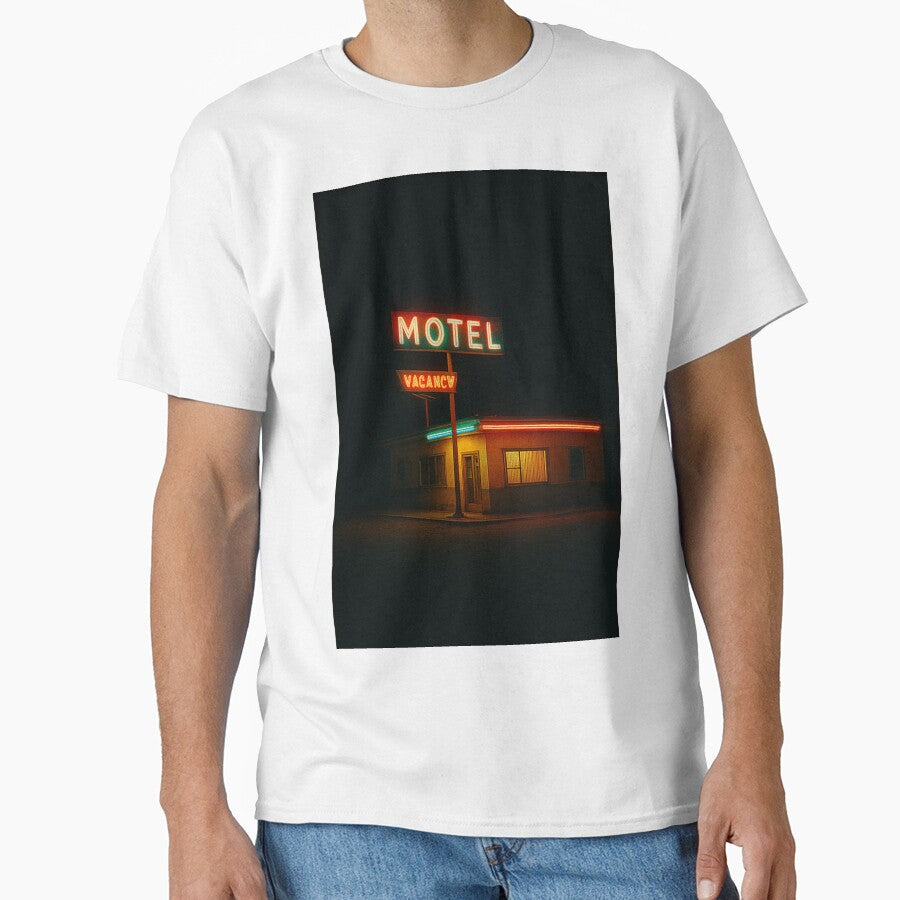 Neon Motel – Cinematic Retro Night Photography by BadaBingBear
