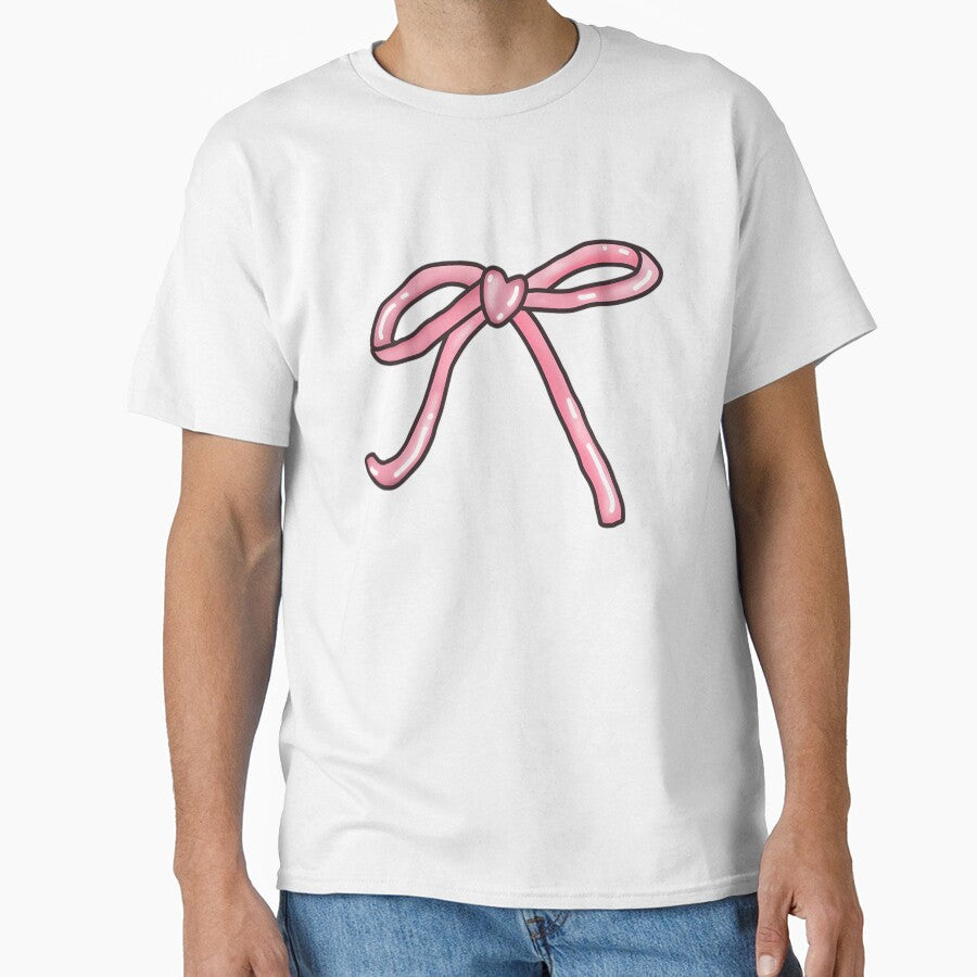 Coquette Aesthetic Pink Bow by RiebbonzzArt