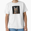 Caracal on Black by Elisabeth Lucas