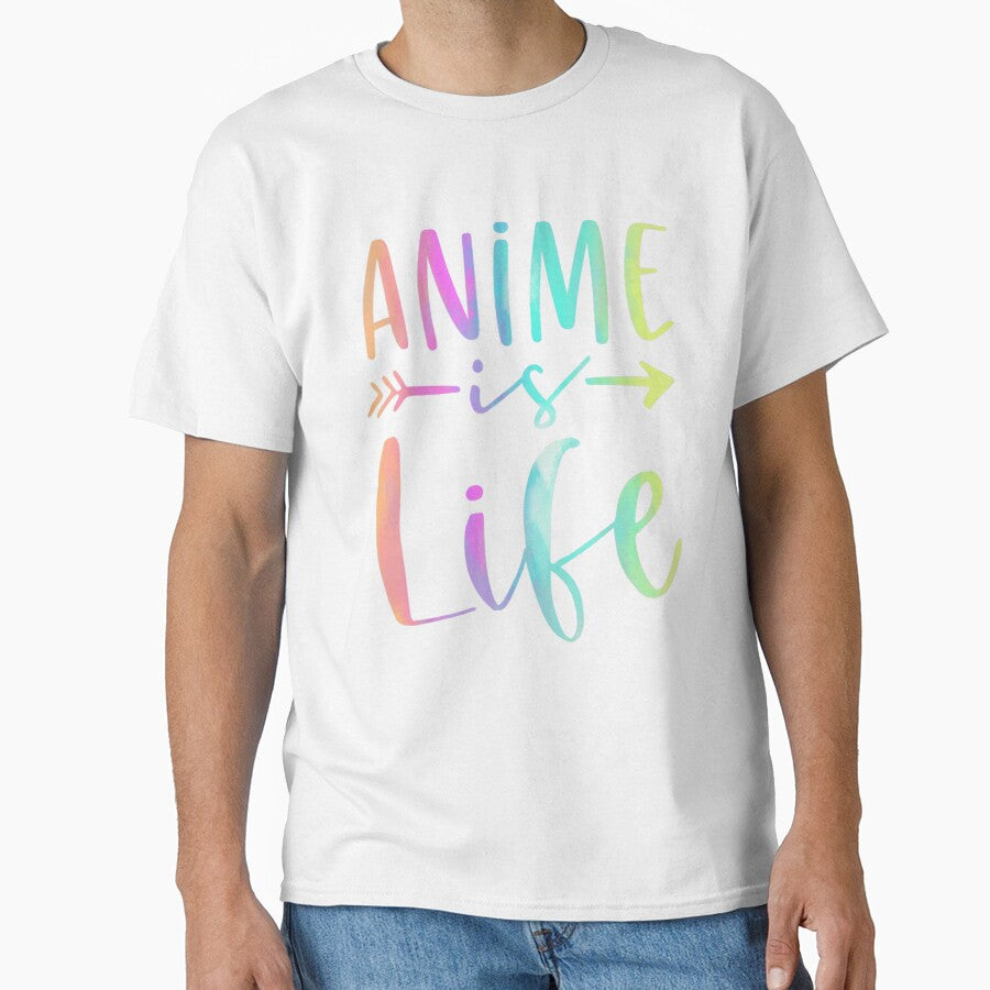 Anime is Life Boy Girl Manga Anime Lover Gifts Anime Merch by KimberleyRamsey