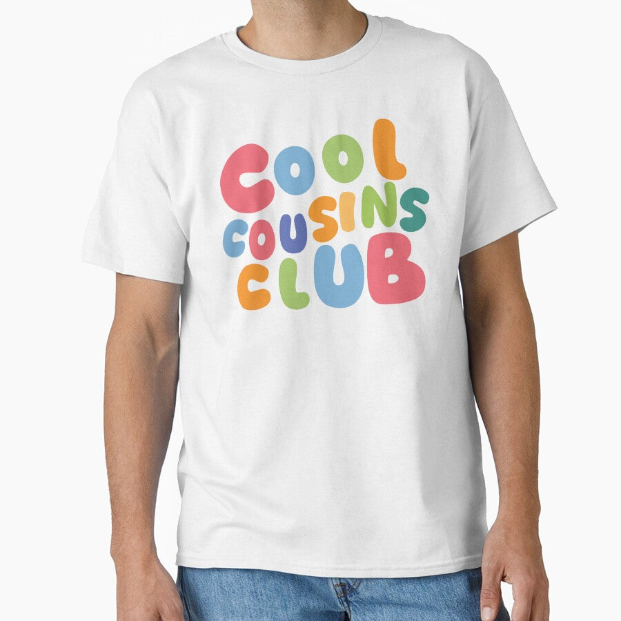 Cool Cousins Club Typography Shirt – Matching Cousins Family Tee by PixelWaveBD