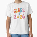 Class of 2026 Colorful Smiley Daisy Design by Gogetgiggles