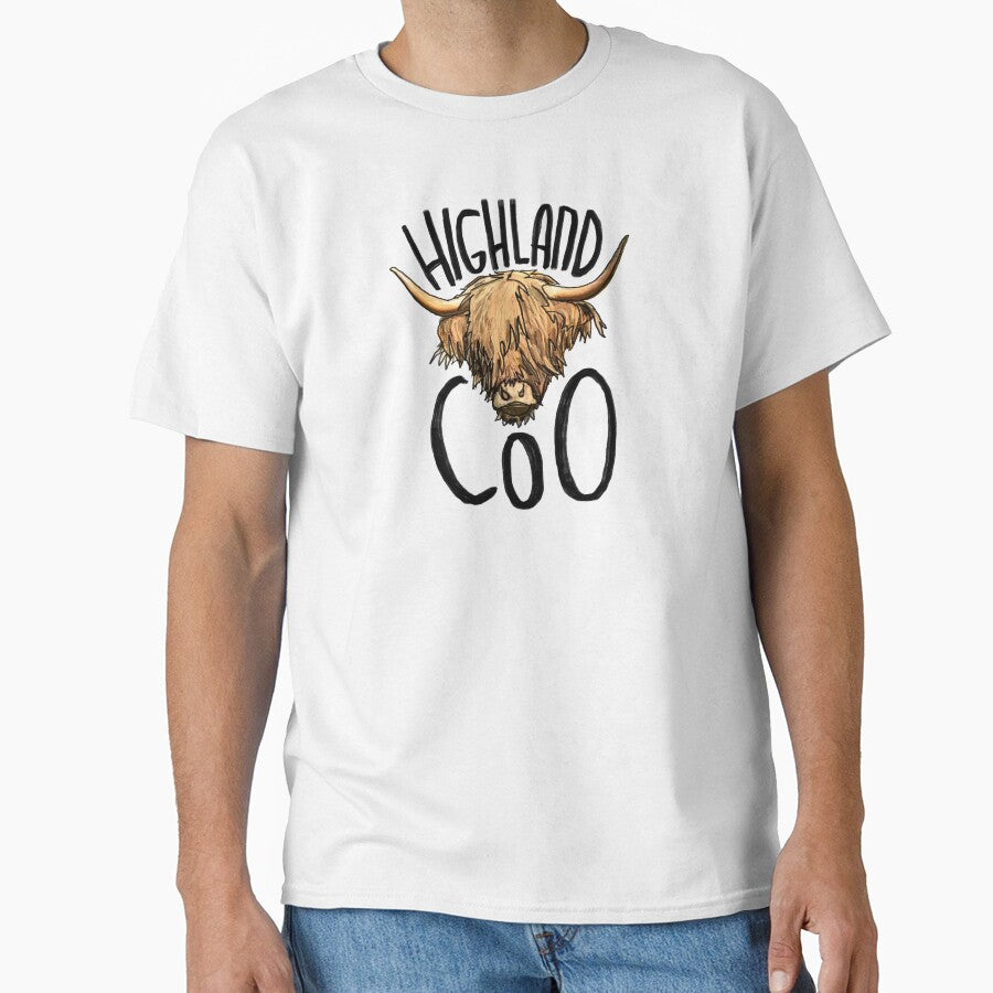 Highland coo, Scottish cow by badlydrawnbabe