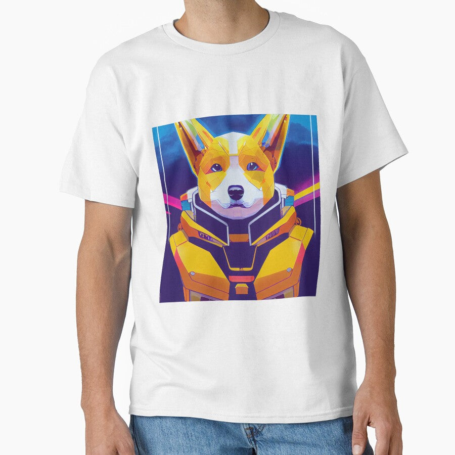 Awesome Corgi as retro anime by Studiowatermars
