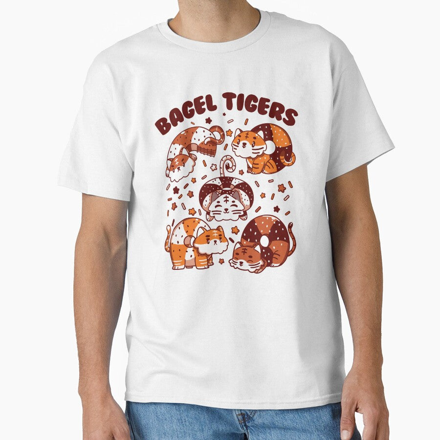 Bagel Tigers Breakfast Animals by Tobe Fonseca by Tobe Fonseca®