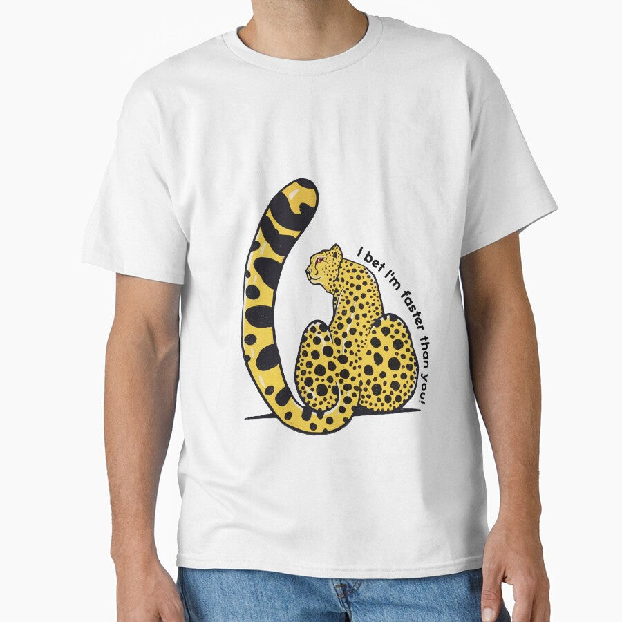 I Bet I'm Faster Than You! Cheetah Design by TheRainFamily