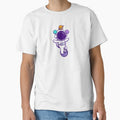 Astronaut Juggles Planets On A Unicycle by ZghoulStore