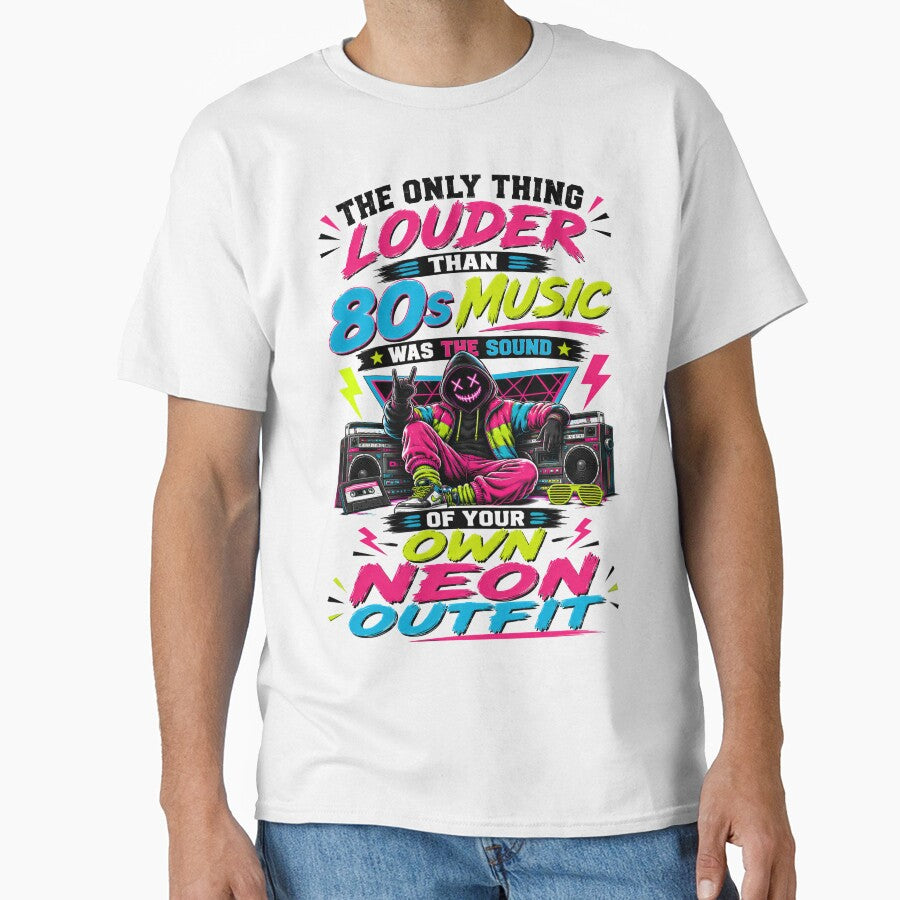The Only Thing Louder Than 80s Music Was The Sound Of Your Own Neon Outfit by KLERIKSTORE
