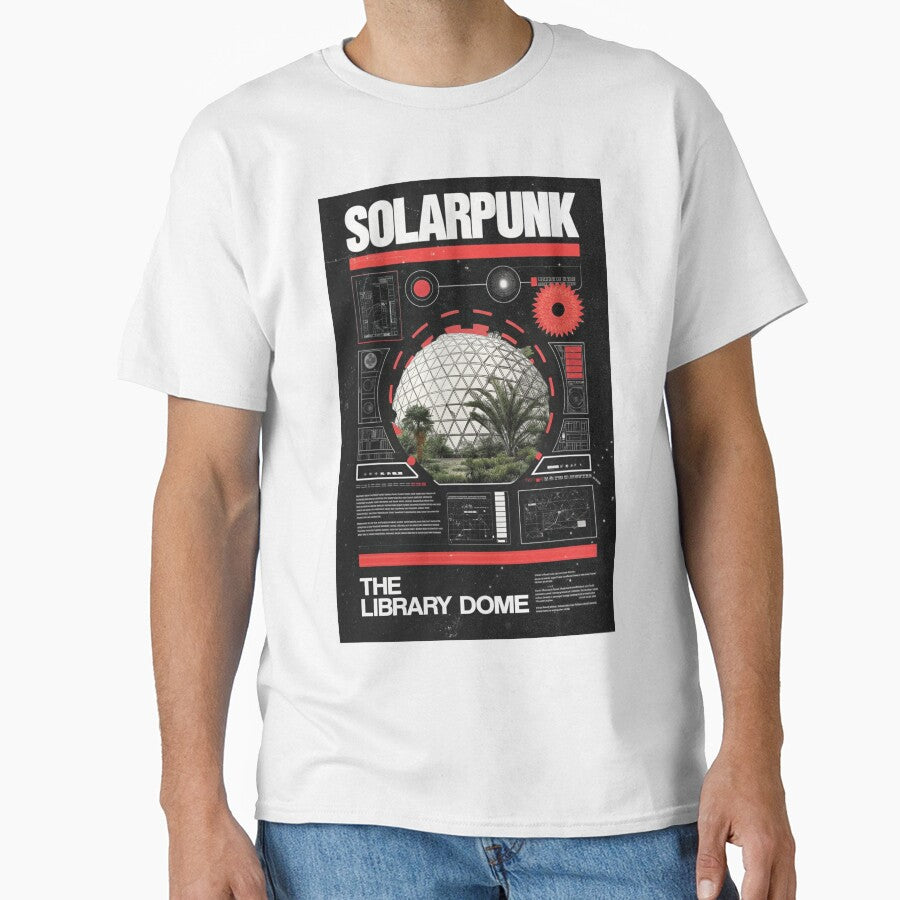 Solarpunk: The Green Library Dome by Raw-Ink