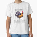 Funny Chicken Farmer Humor Rooster: The Alarm Clock We All Hate. by fantasticdesign