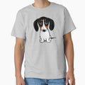 Piebald Dachshund | Cute Black, Tan and White Wiener Dog by Jenn Inashvili