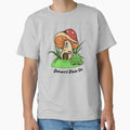 Cute Frog & Mushroom Fairy House: Introvert Mode On by Happy Puppy Print On Demand