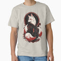 Kitsune Fox Streetwear - Japanese Folklore Modern Art by AbderraimArt