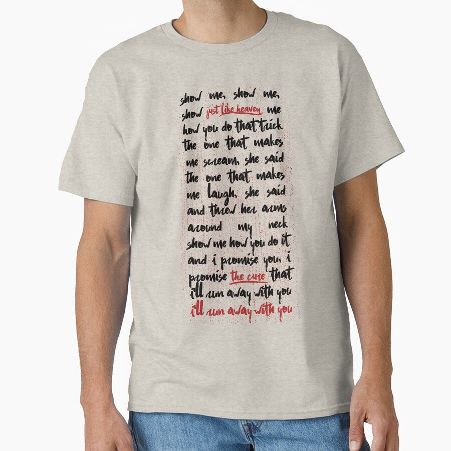The Cure Just Like Heaven (in black) by DinhaGaleano