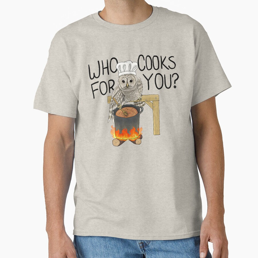 Barred owl chef by SlugsNeedHugs