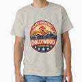 Dollywood Retro Circle | Vintage Tennessee Theme Park Design by Globalcitytees