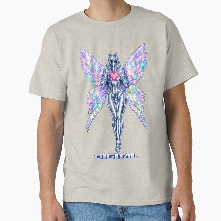 Digital Dreamgirl – Y2K Chrome Fairy Cyber Aesthetic by Arrow2025