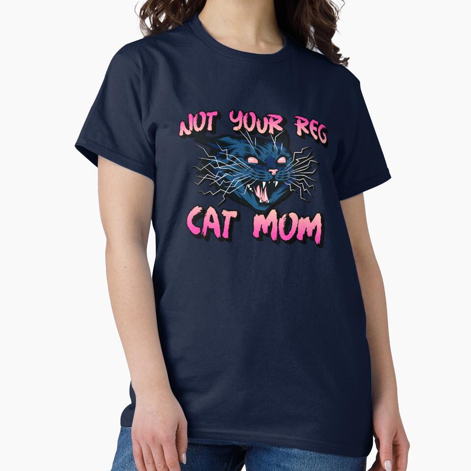 Not your regular cat mom decor by PrintPit