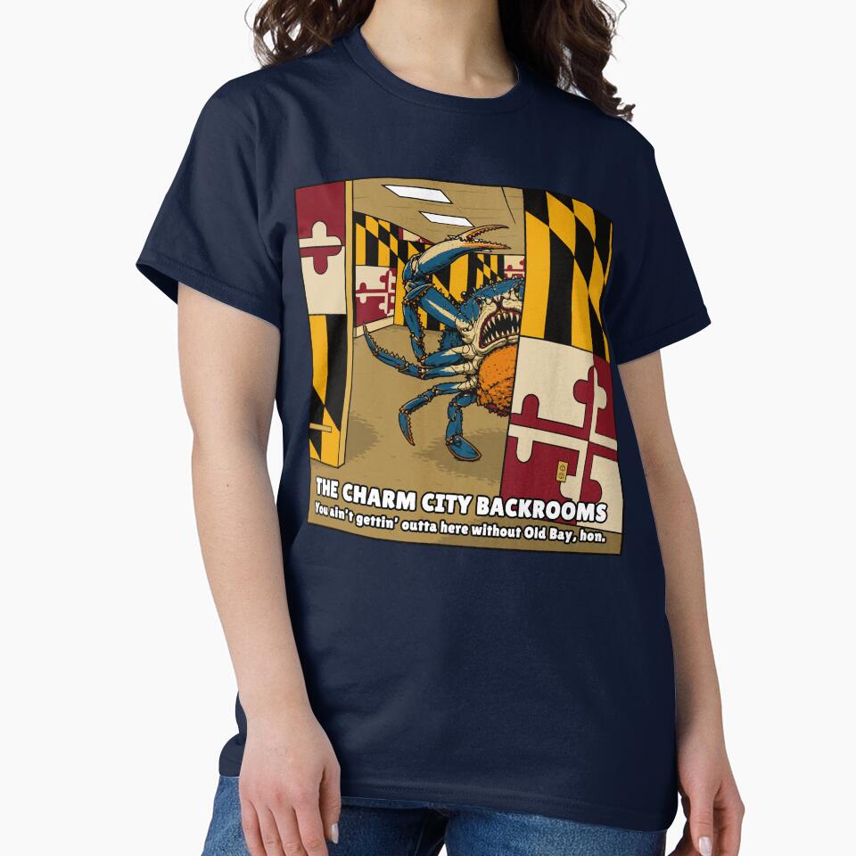 The Charm City Backrooms Maryland Blue Crab by simdragonart