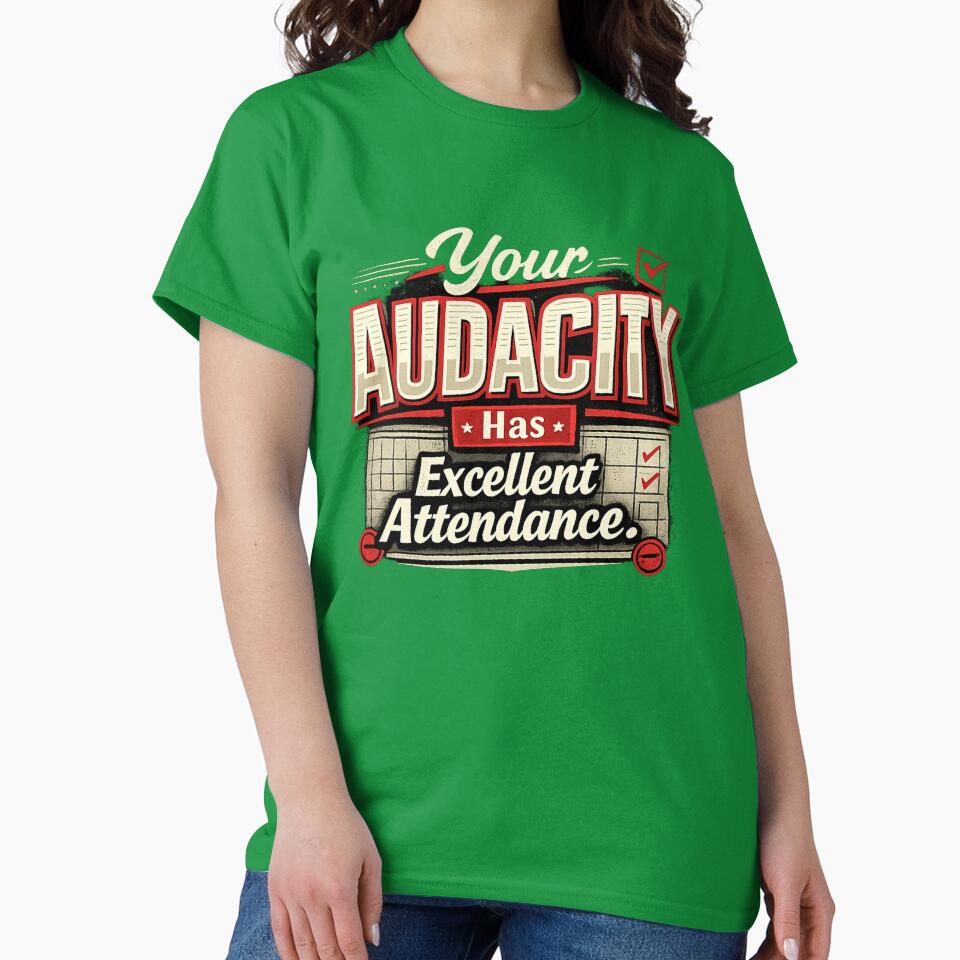 Your Audacity Has Excellent Attendance by Slightly Uncalled For