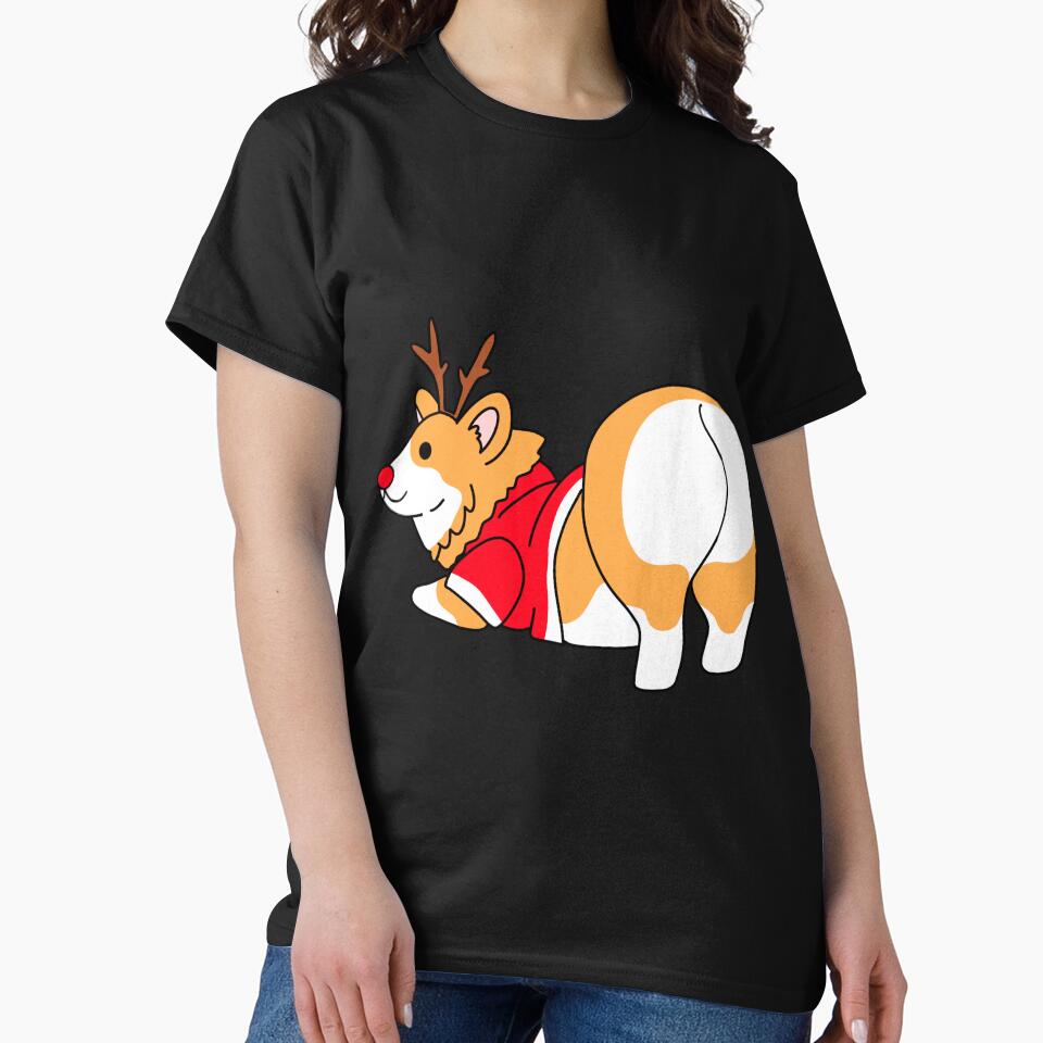 Corgi Butt Christmas | Adorable corgi by Mixture-DESIGN