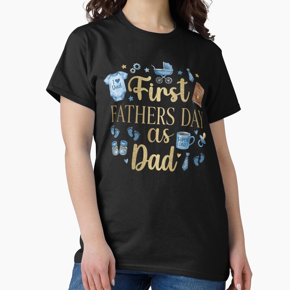 First Father's Day Gift - New Dad Keepsake Design by SideKickCreates