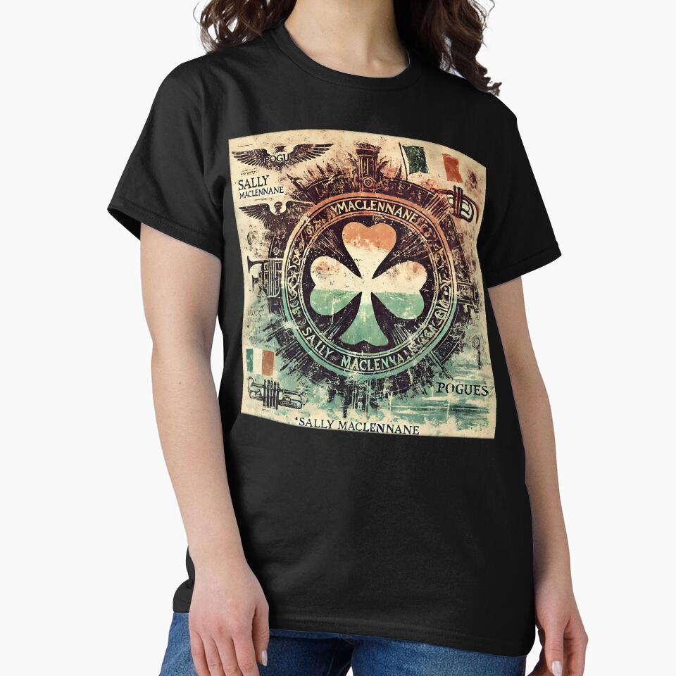 THE POGUES T-shirt - Sally MacLennane Watercolour by Sovietmovies