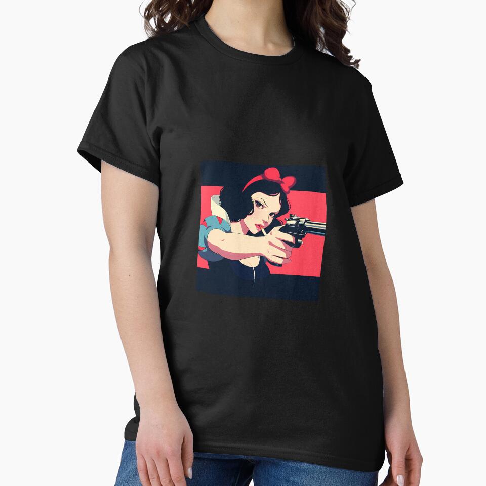 Snow White With A Gun by ivinfarris