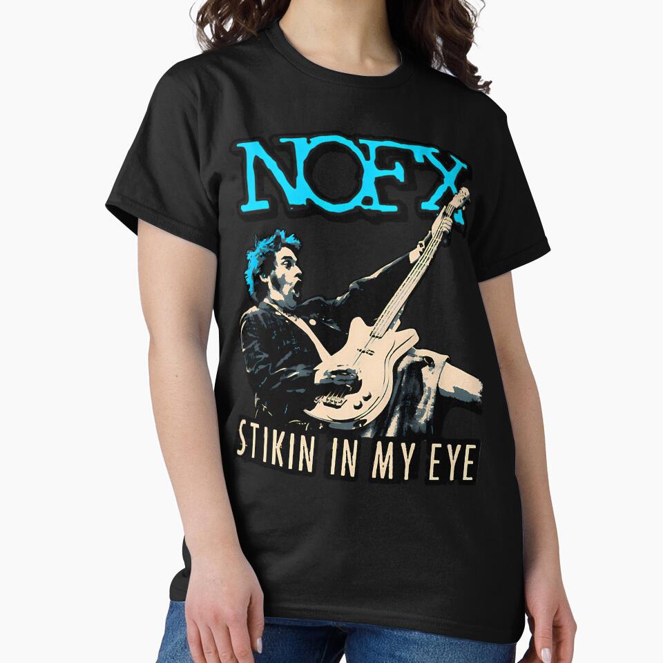 N.o.f.x Band Stikins In My Eye Funny Graphic Gift by FernYouFable