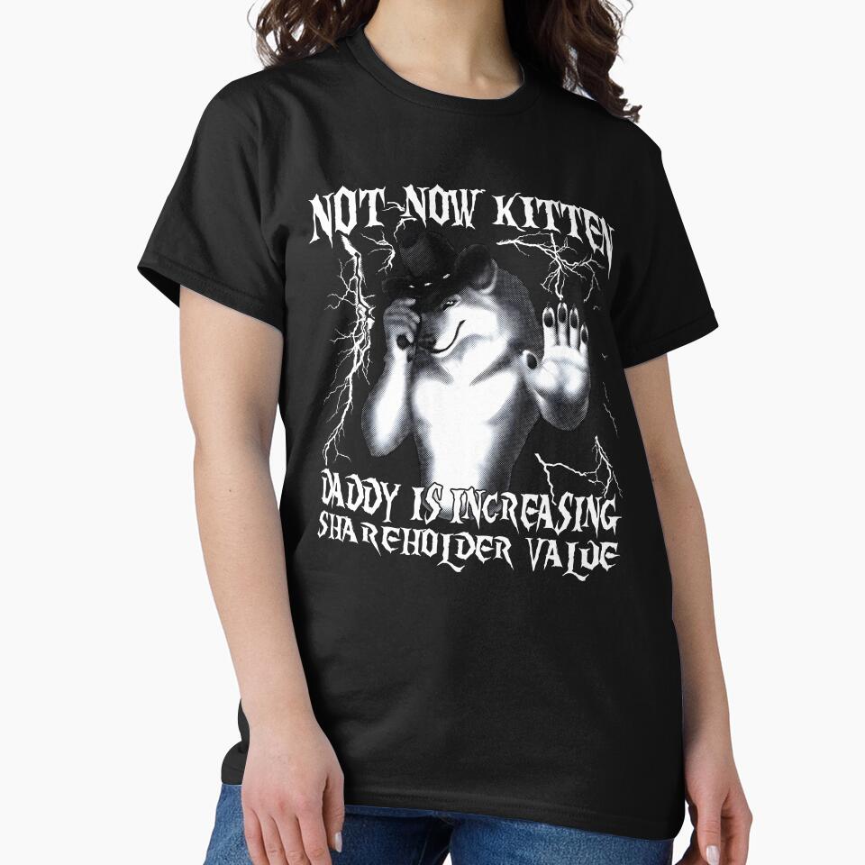 Not Now Kitten Daddy Increasing Shareholder Value by cabanalunaire