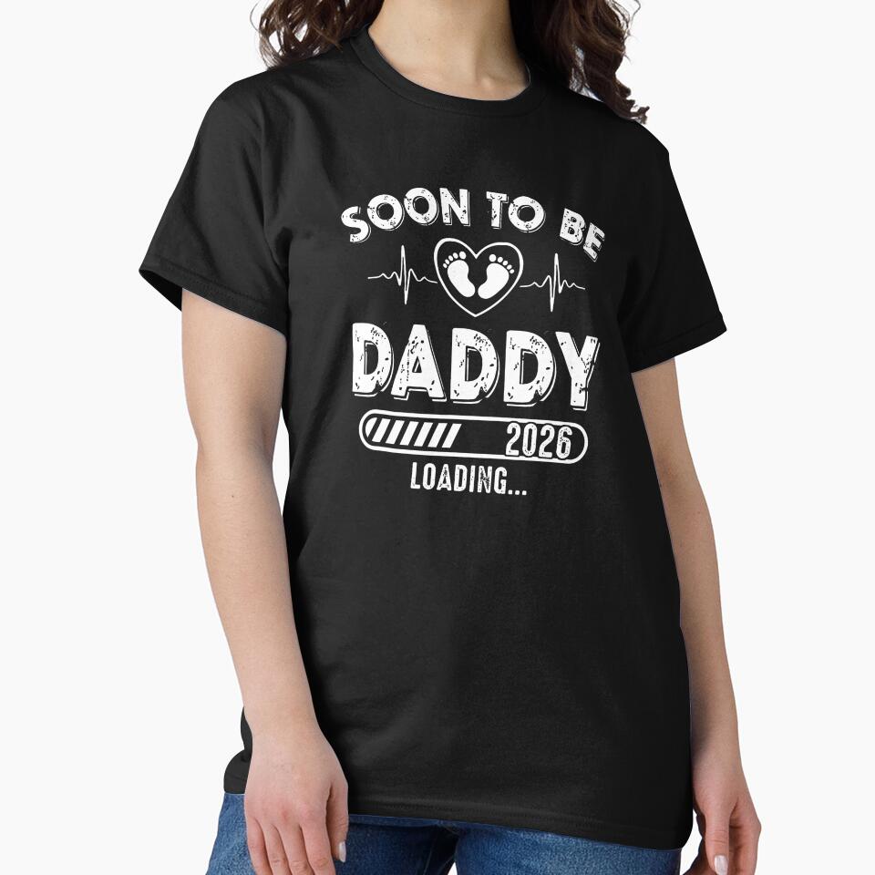 Soon To Be Daddy Est. 2026 New Dad Fathers Day First Time by GabrielaPeterse