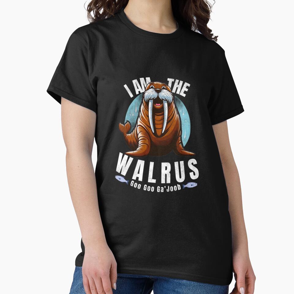 I Am The Walrus - Quirky Beatles-Inspired Cartoon Design by Guitargeorge197