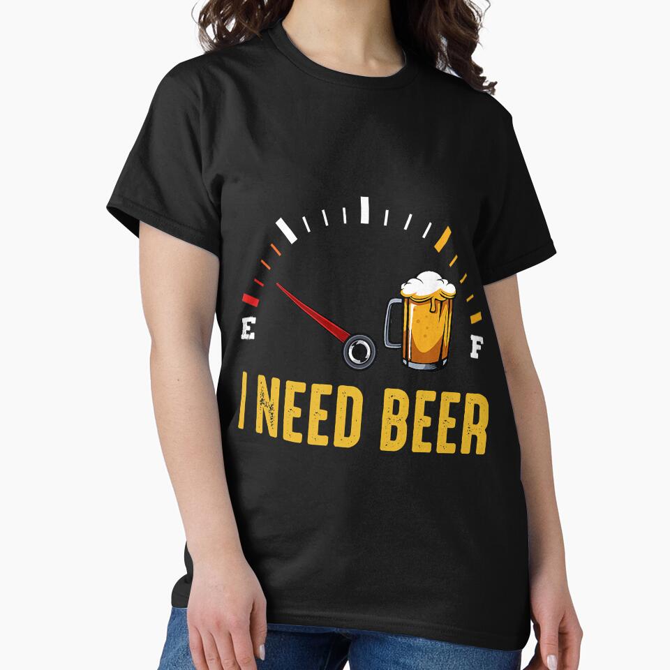 I Need A Beer Meter Alcohol Drinking by BundlerVq