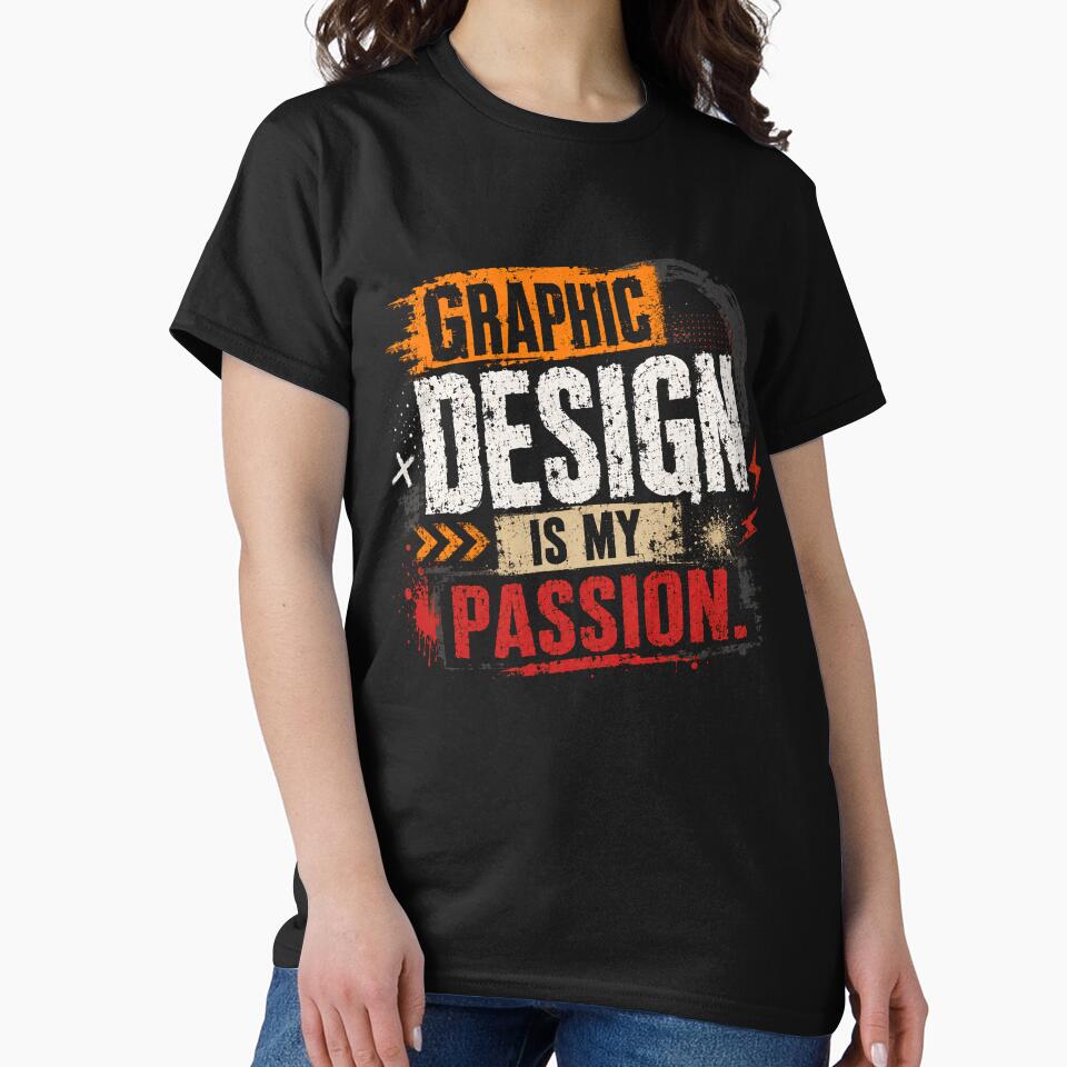 Graphic Design Is My Passion Creative Professional Designer Art Quote by HumansStuck12
